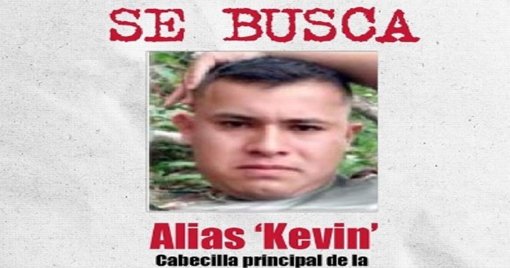 Se entrega alias 'Kevin', cabecilla de la columna 'Carlos Patiño' de las disidencias