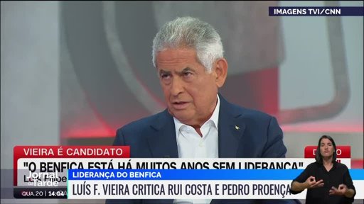 Luís Filipe Vieira Anuncia Candidatura e Agita Eleições no Benfica