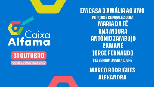 Festival Caixa Alfama reagenda concertos cancelados para o Coliseu dos Recreios