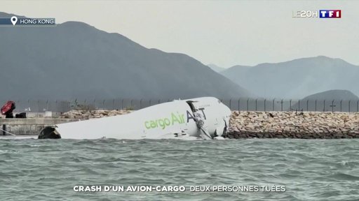 Un crash d'avion-cargo à Hong Kong fait deux morts