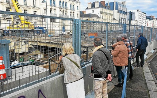 À Rennes, le chantier spectaculaire de la découverte de la Vilaine transforme le centre-ville