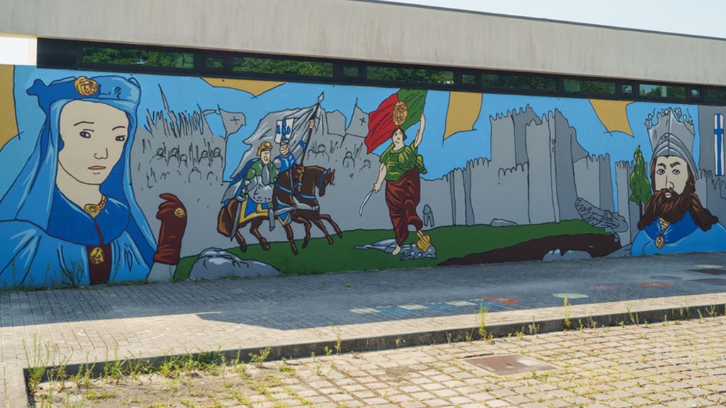 Escolas de Guimarães transformam-se em telas para evocar a Batalha de São Mamede