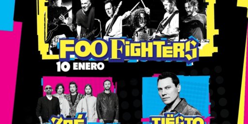 La Feria de León 2026 presenta un cartel internacional con Foo Fighters, Tiësto y Zoé