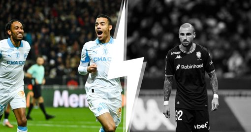 Ligue 1 : L'OM écrase Nice 5-1 et prend provisoirement la tête du championnat