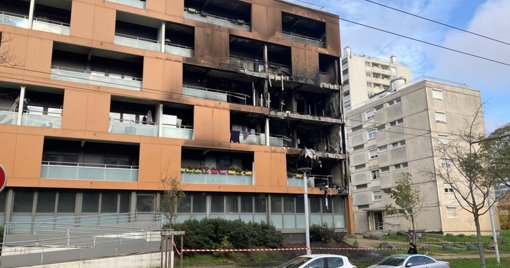 Rillieux-la-Pape : un immeuble incendié lors du tournage d'un clip de rap sauvage