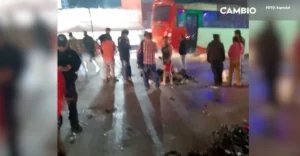 Fatal accidente de motocicleta en Amozoc deja al menos un muerto