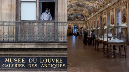 Robo histórico en el Museo del Louvre: sustraen joyas imperiales en siete minutos