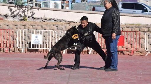 Policía de Chihuahua celebra su día con la comunidad en una exhibición de seguridad en El Palomar
