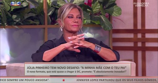 SIC Lança Novo Reality Show 'A Minha Mãe com o Teu Pai' com Júlia Pinheiro