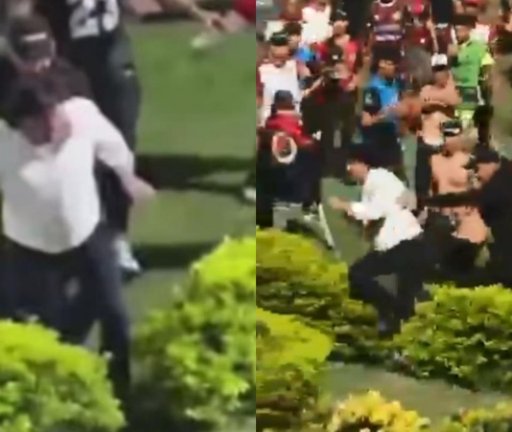 Caos en la celebración: presidente del Cúcuta fue agredido por hinchas