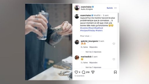 Huître et Red Bull : l'Association Improbable du Chef Guillaume Sanchez Devient Virale