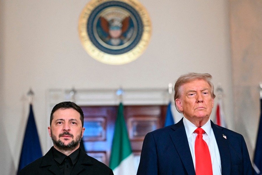 Líderes europeus unem-se em Washington para mediar paz e debater segurança da Ucrânia