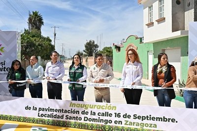 Ricardo Gallardo Inicia Obras por 200 MDP en Zaragoza, San Luis Potosí