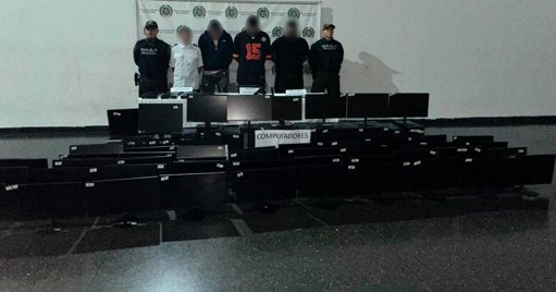 Desarticulan red transnacional de estafas y secuestro que operaba desde un 'call center' en Medellín