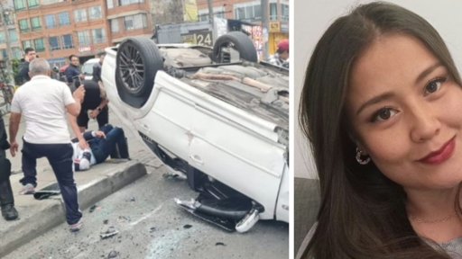 Pareja de esposos muere en accidente de tránsito en Bogotá