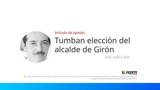 Nulidad de la elección del alcalde de Bucaramanga, Jaime Andrés Beltrán