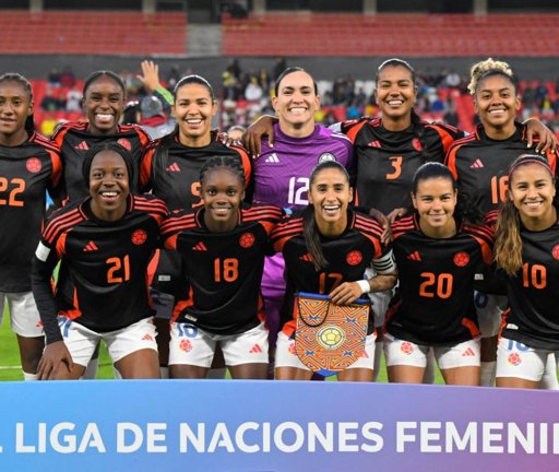 Colombia Femenina, líder invicta en la Liga de Naciones